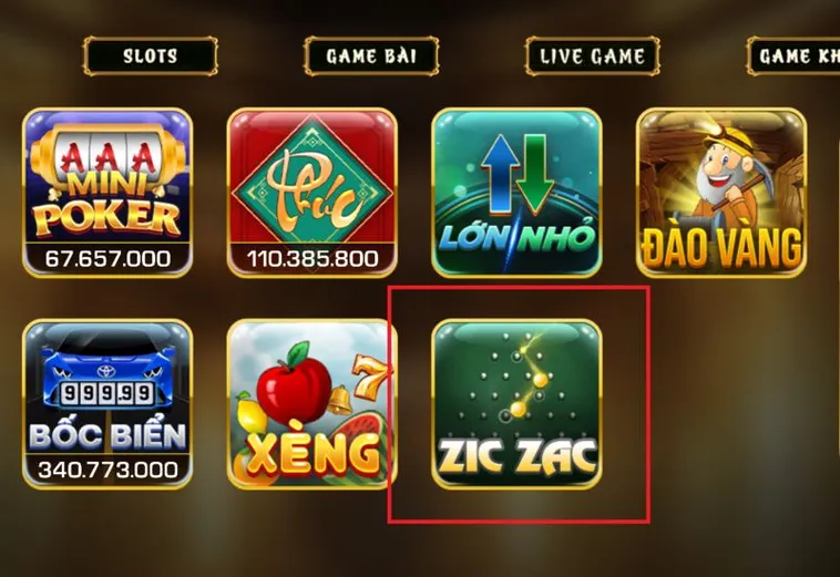 Hướng Dẫn Cách Chơi Game Nhanh ZicZac Tại 79King Hiệu Quả Nhất